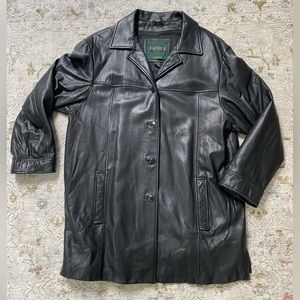 Danier Genuine leather trench coat